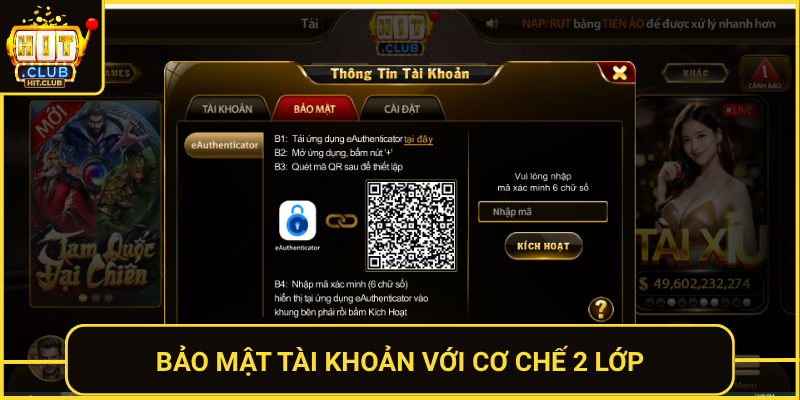 Bao Mat Tai Khoan Voi Co Che 2 Lop