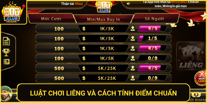 Luat Choi Lieng Va Cach Tinh Diem Chuan