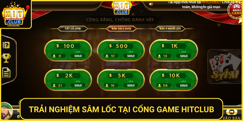 Trai Nghiem Sam Loc Tai Cong Game Hitclub